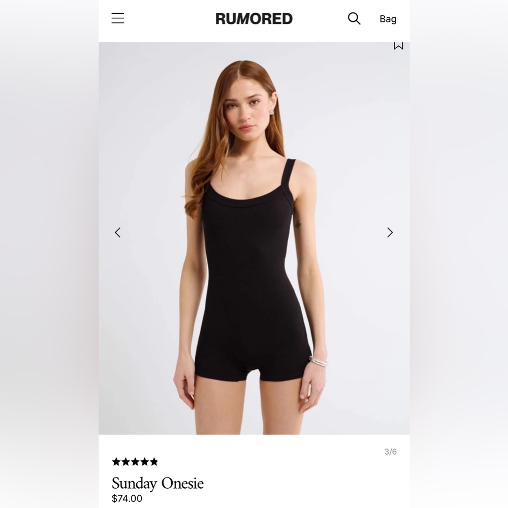 NWT Rumored Sunday Onesie